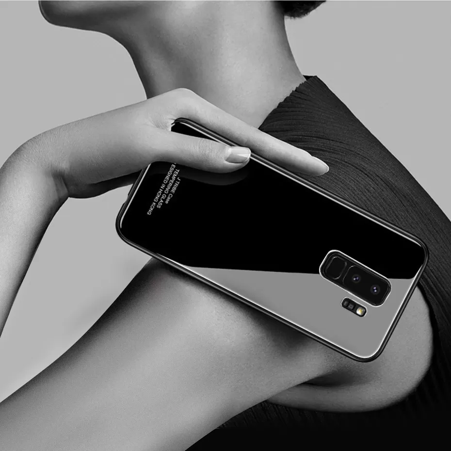 Bakeey Samsung Galaxy S9 Plus Tempered Glass TPU Frame Case - image 2