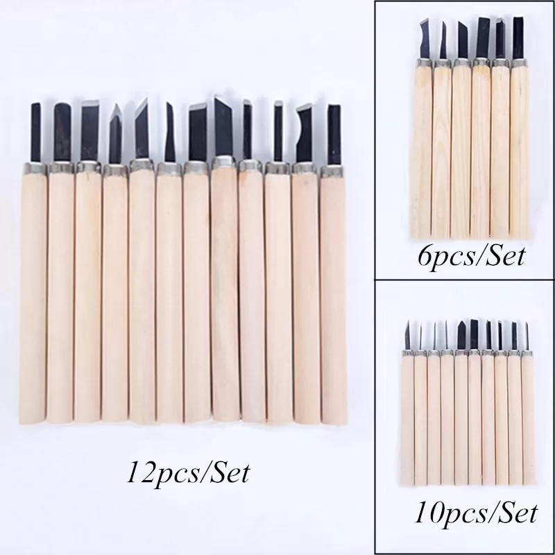 Generic 10/12pcs Wood Carving Chisel Set - image 6