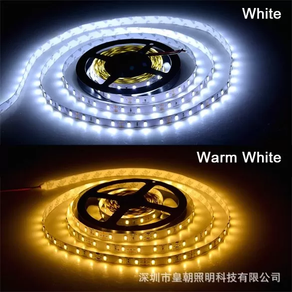 Generic 5050 LED Strip Pure White Ultra Bright Flexible