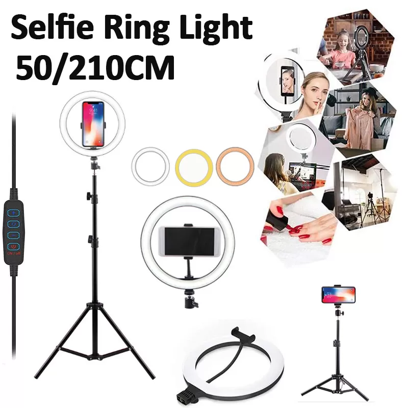 Generic 10" LED Ring Light Studio Grade A+ Tripod