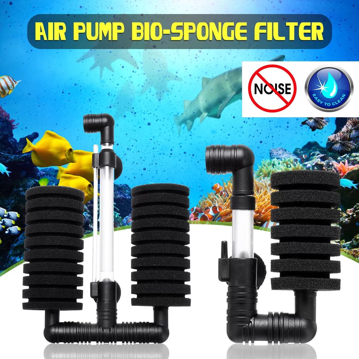 Generic Bio Sponge Filter Air Pump Aquarium Filter - image 1