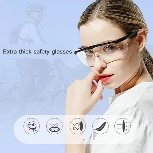 Generic Safety Goggles Clear Anti-Scratch Eye Protection