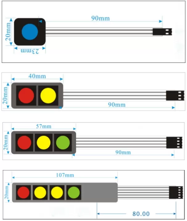 Generic 2 Key Membrane Switch Keypad DIY - image 2