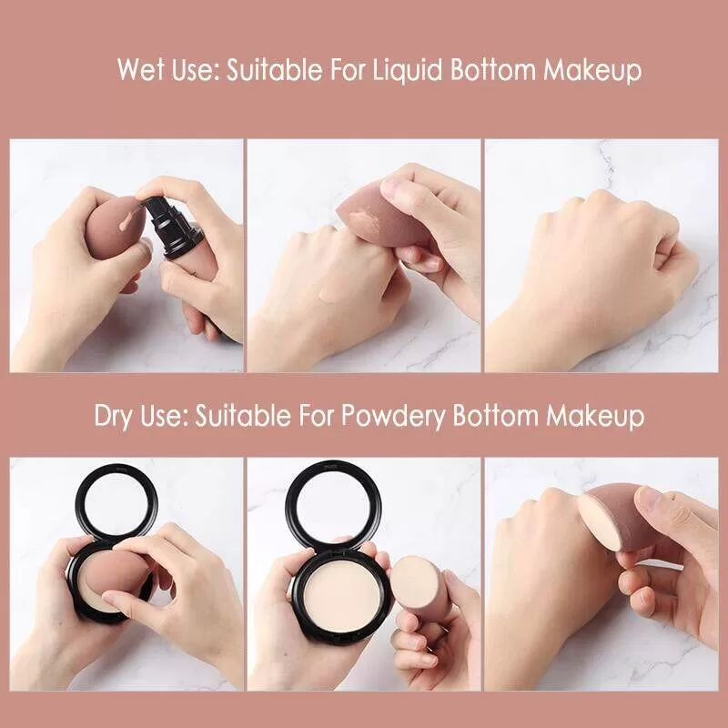 Generic 2Pcs Puff Wet And Dry Foundation Sponge - image 6