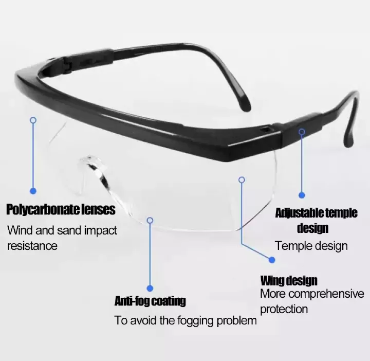 Generic Windproof Antifog Goggles Chemical Protection - image 2