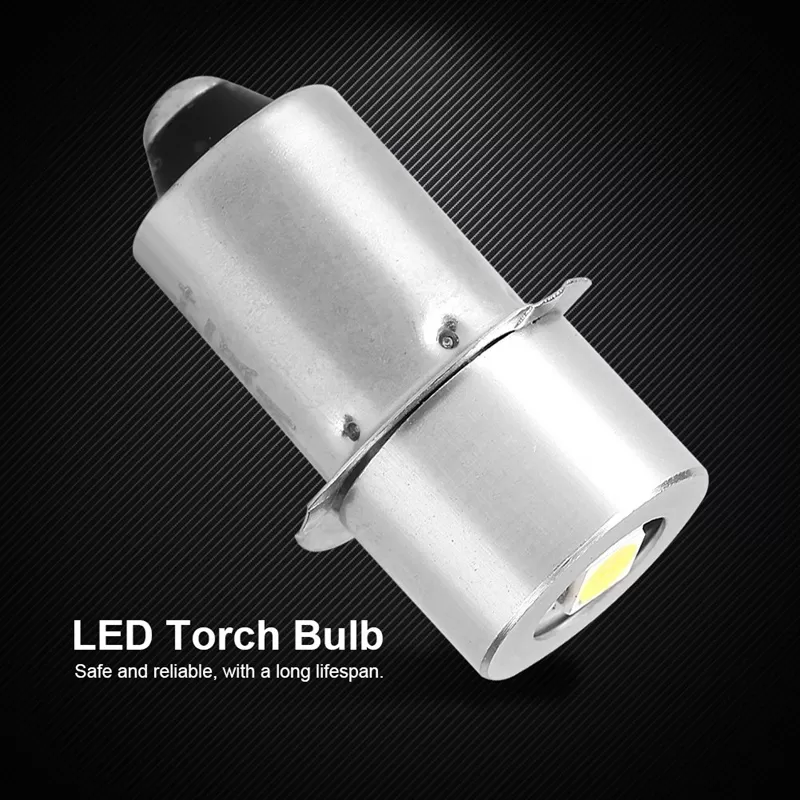 3V 1W P13.5S LED Flashlight Bulb