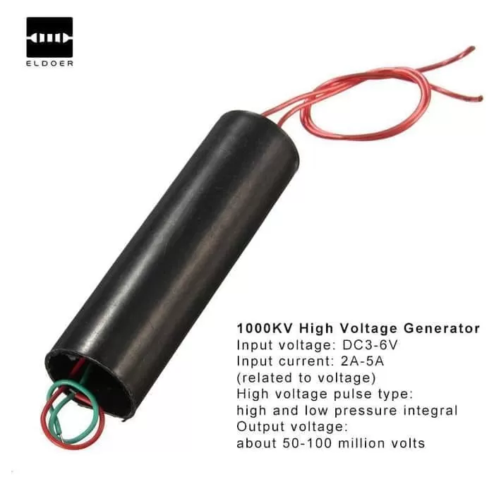 Generic 400000 Voltage Generator DC 3.7V-6V To 400KV Boost - image 4