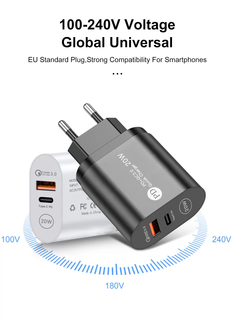 40W Double PD USB C Mini Fast Charger - image 6