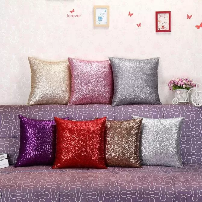 Generic 40x40 Throw Pillow Bling Design - image 2