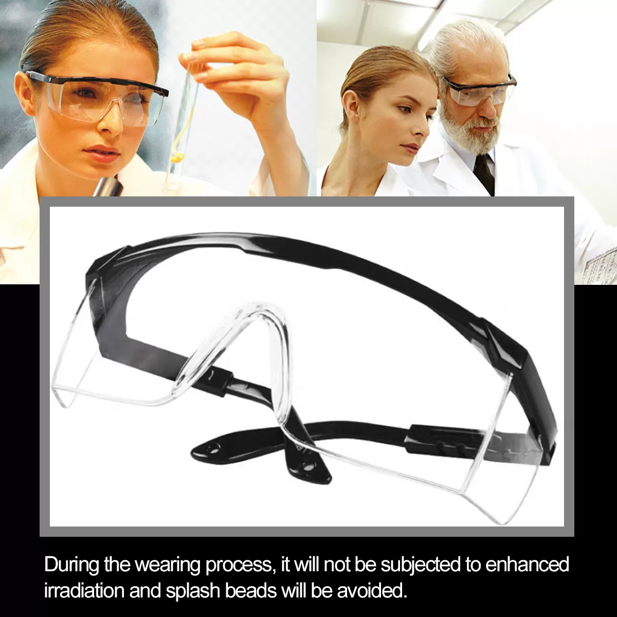 Generic Safety Goggles Anti-Scratch Anti-Fog Eye Protection - image 8
