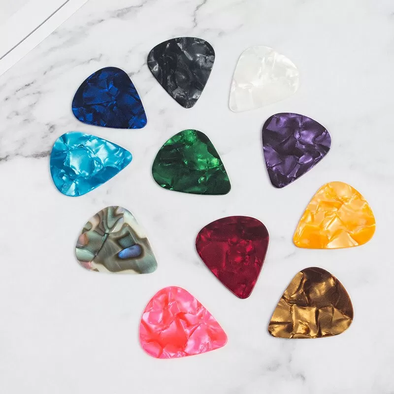 Generic Guitar Picks Plectrum Celluloid Electric Smooth - image 4