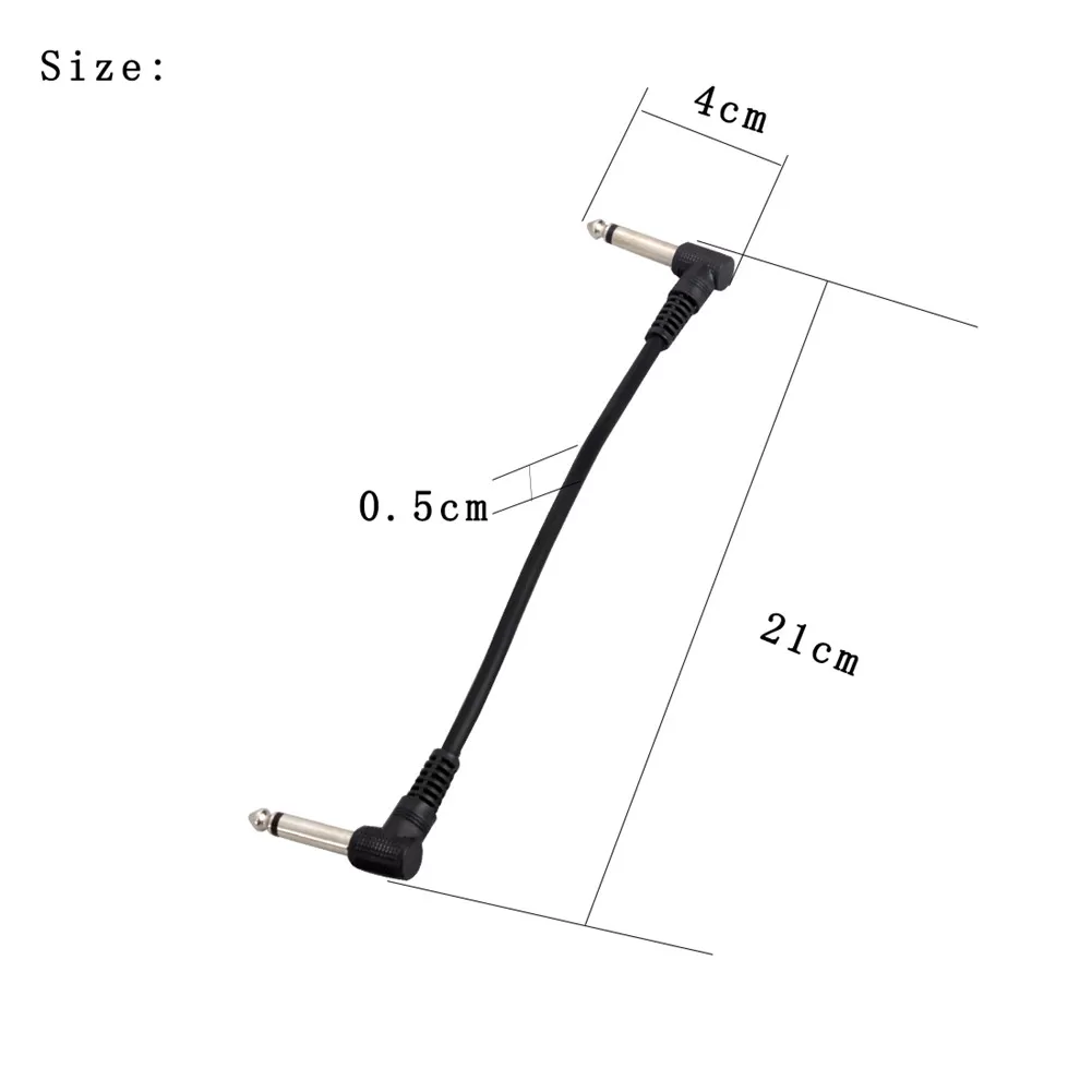 Generic 6 Pcs Guitar Effect Pedal Cables High Quality - image 2