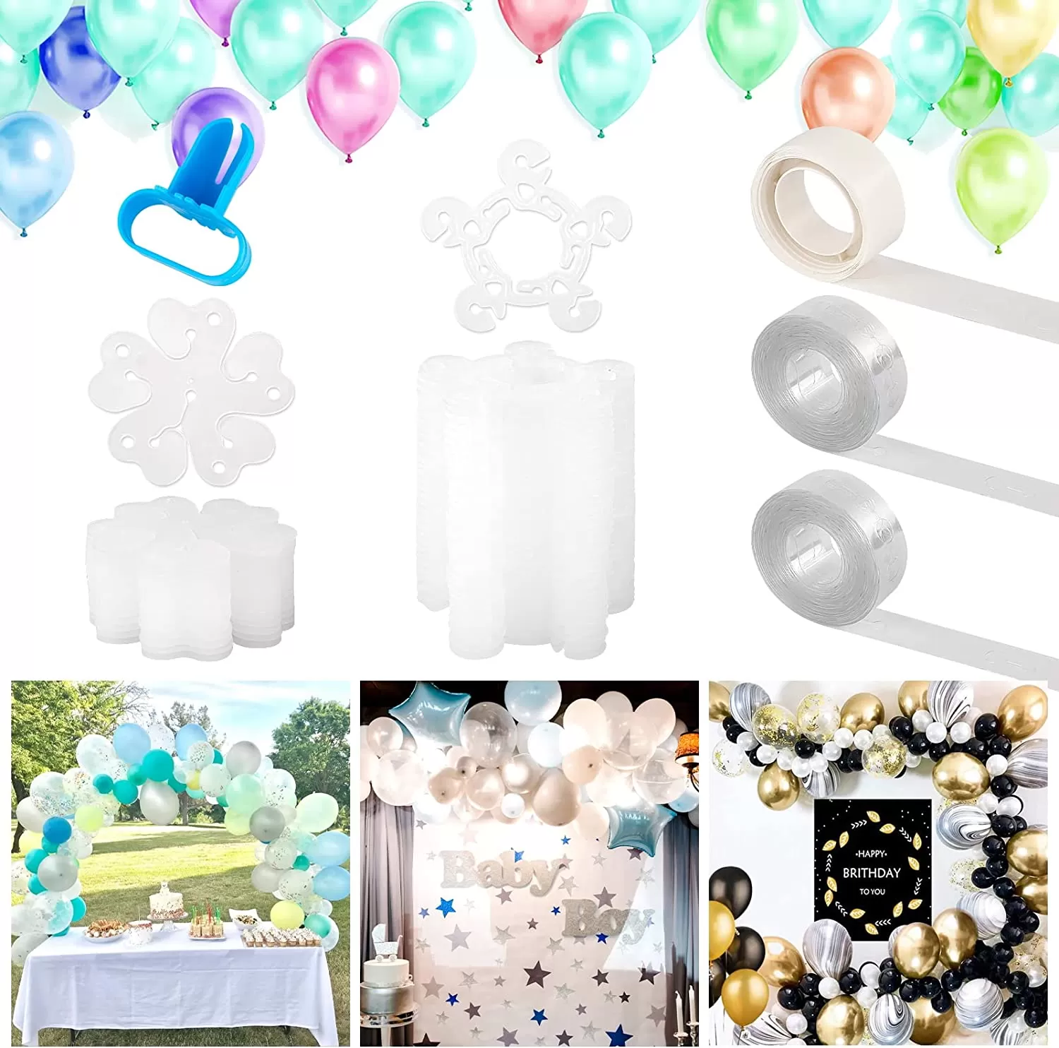 Generic Balloon Arch Garland Decorating Strip Kit - image 3