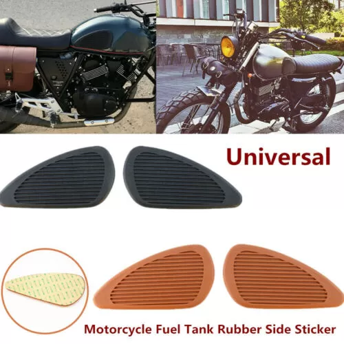 Harley Vintage Gas Tank Knee Pads Traction Pad Sticker - image 2