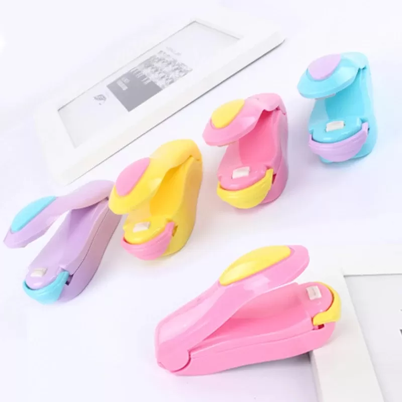 Generic Portable Mini Colored Sealing Machine Alkaline Battery Use - image 3
