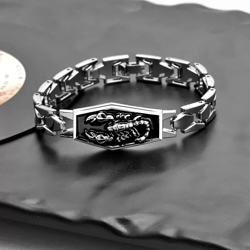 Epic Hesiod Scorpion Charm Bracelets Unisex Punk - image 2