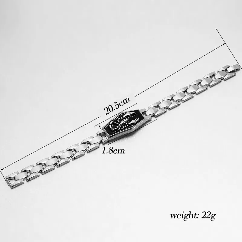 Epic Hesiod Scorpion Charm Bracelets Unisex Punk - image 3
