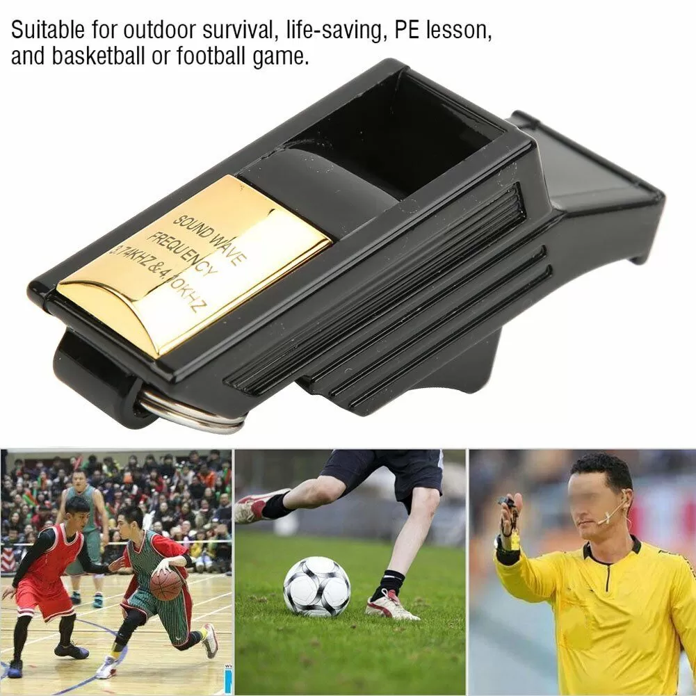 Generic Portable Referee Safety Whistle Football Basketball - image 3