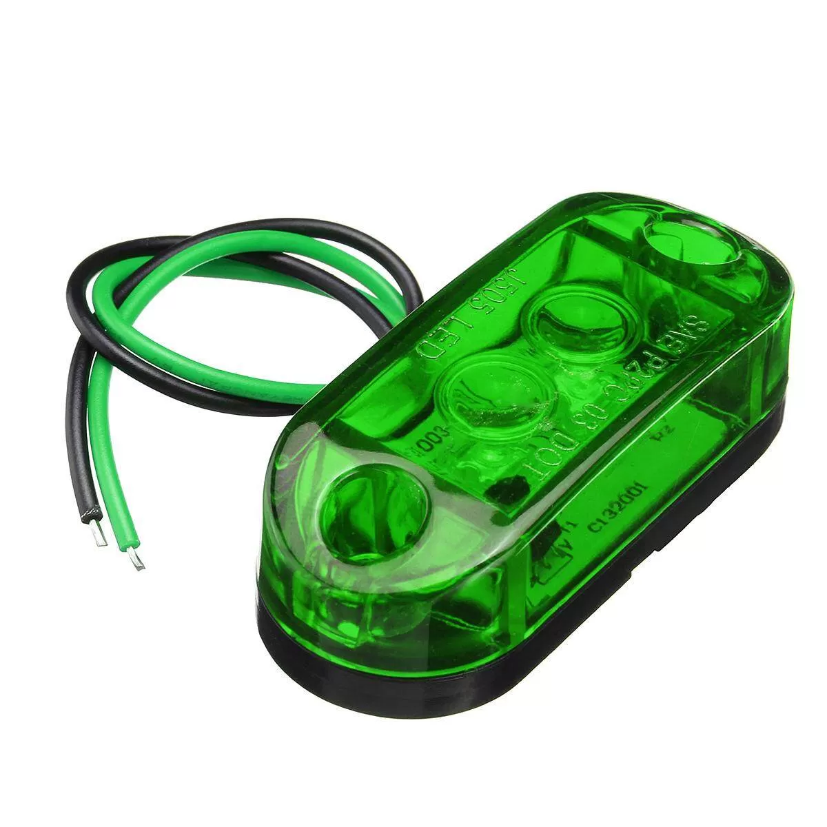 Generic Green 12V-24V LED Side Marker Lamp - image 4