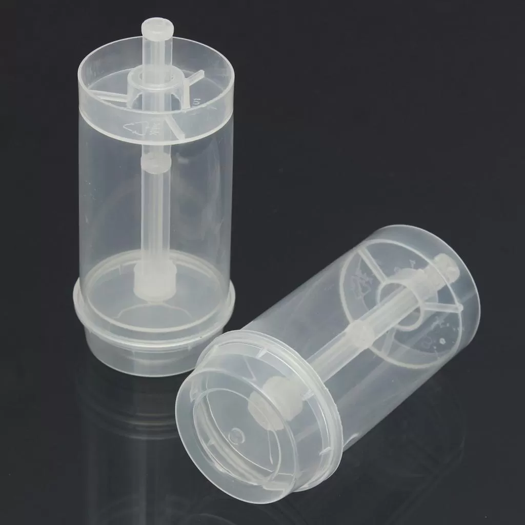 Generic 10X Plastic Push Up Cake Containers with Lids - image 2