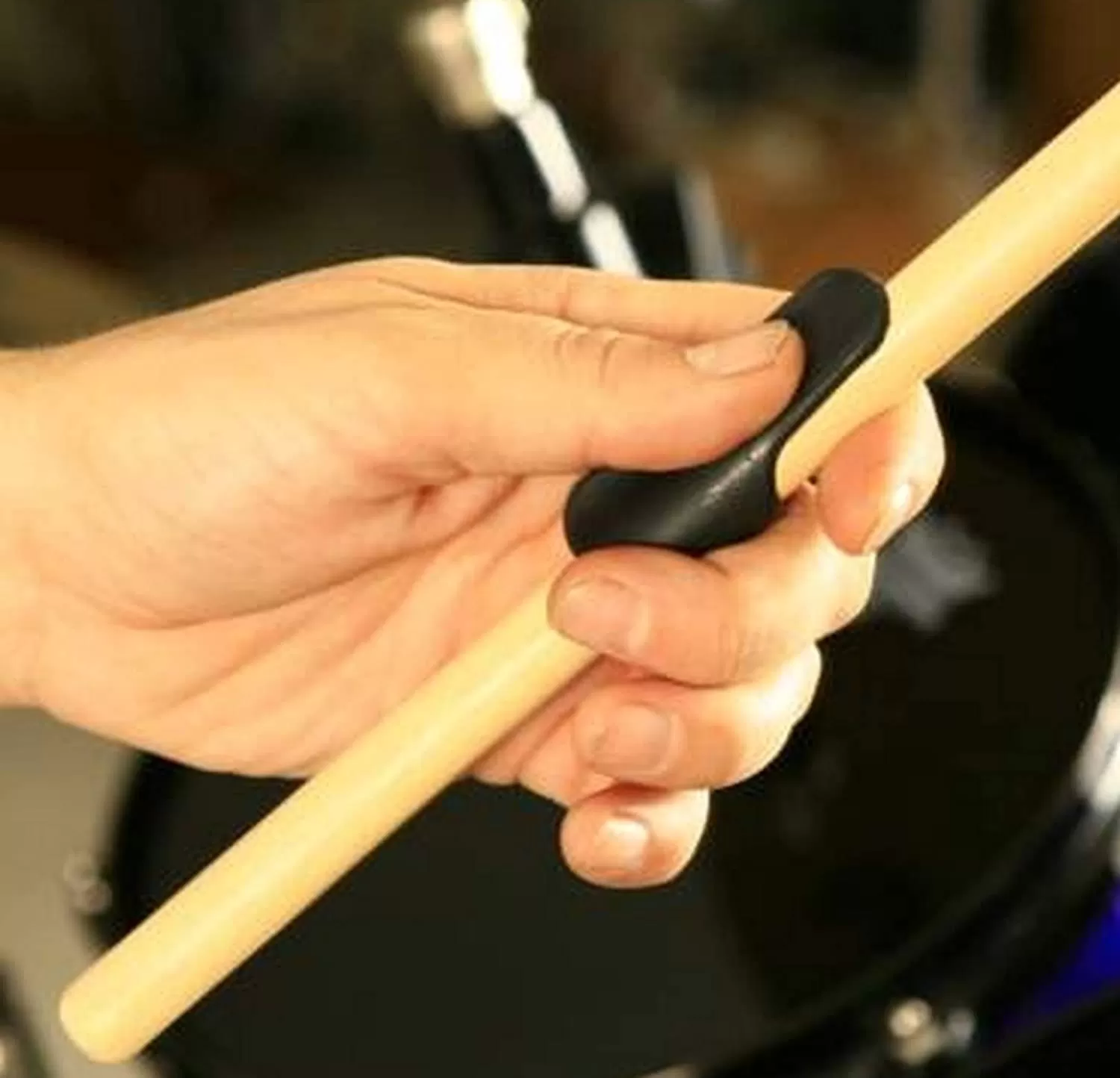 Moboog 5a Drumsticks with Yellow Safe Grip - image 3