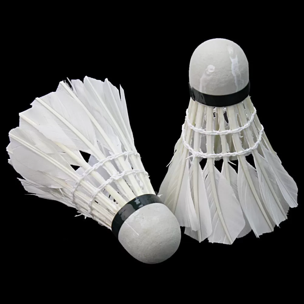 Generic 3Pcs Goose Feather Badminton Shuttlecocks - image 3