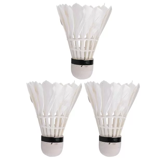 Generic 3Pcs Goose Feather Badminton Shuttlecocks - image 4