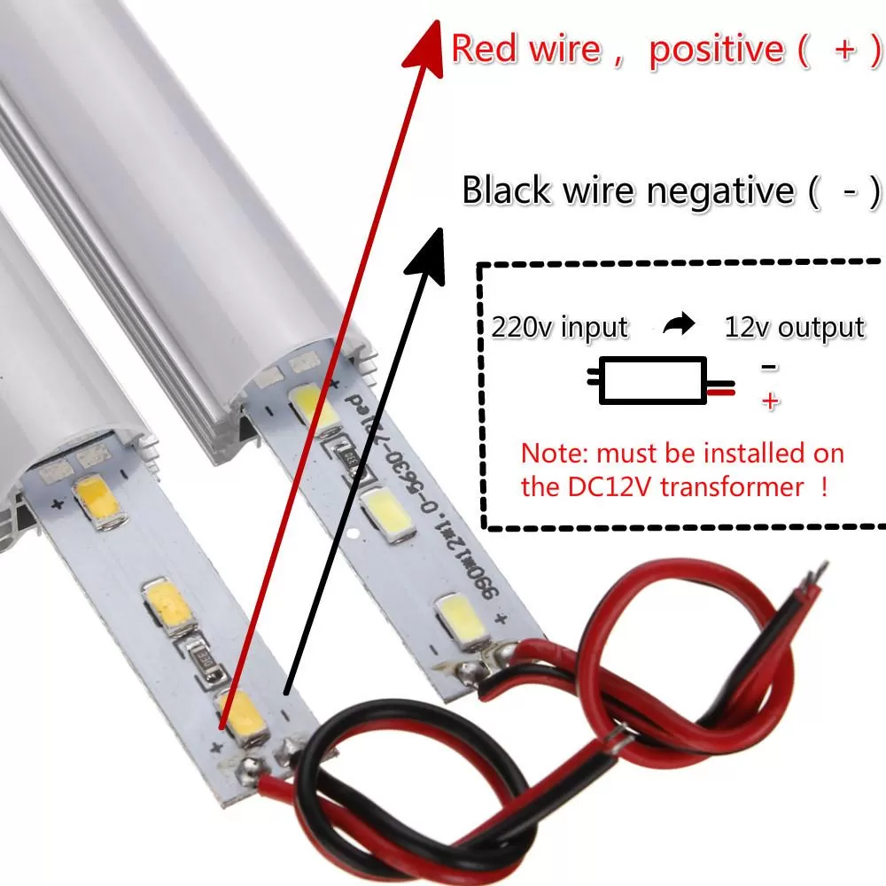 Generic 5630 SMD 36 LED 50cm Rigid DC 12V Light - image 6