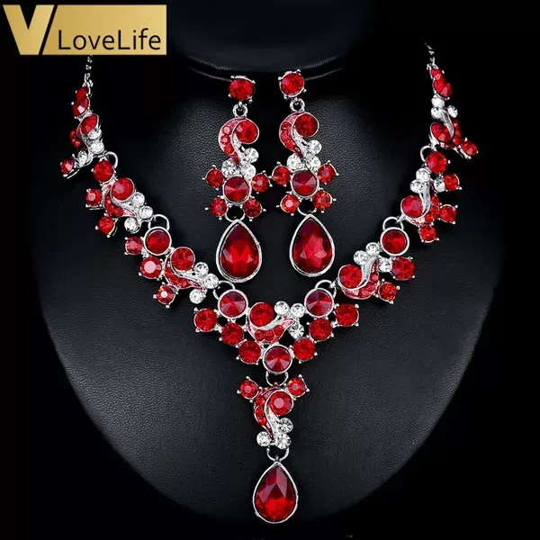 Jiaroswwei 2Pcs Luxury Full Rhinestone Charm