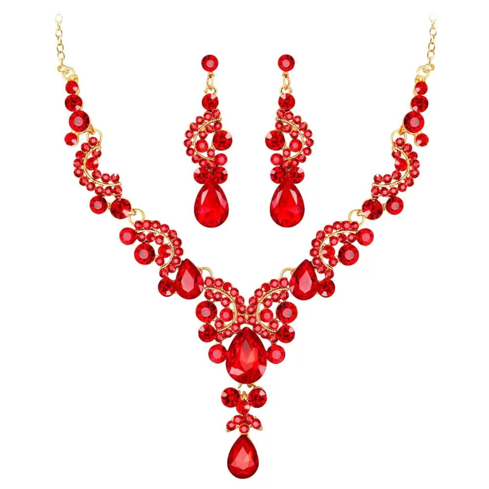 Jiaroswwei 2Pcs Luxury Full Rhinestone Charm - image 3