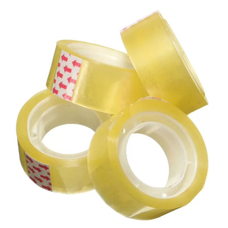 Jumbo 3PCS 18mm Clear Transparent Tape Sealing - image 4