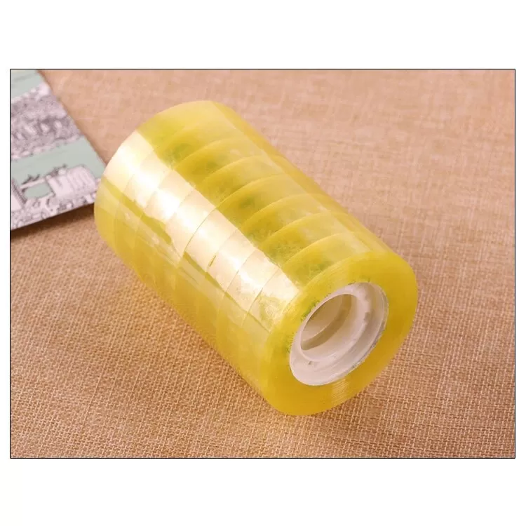 Jumbo 5PCS Useful 18mm Width Clear Transparent Tape Sealing - image 2