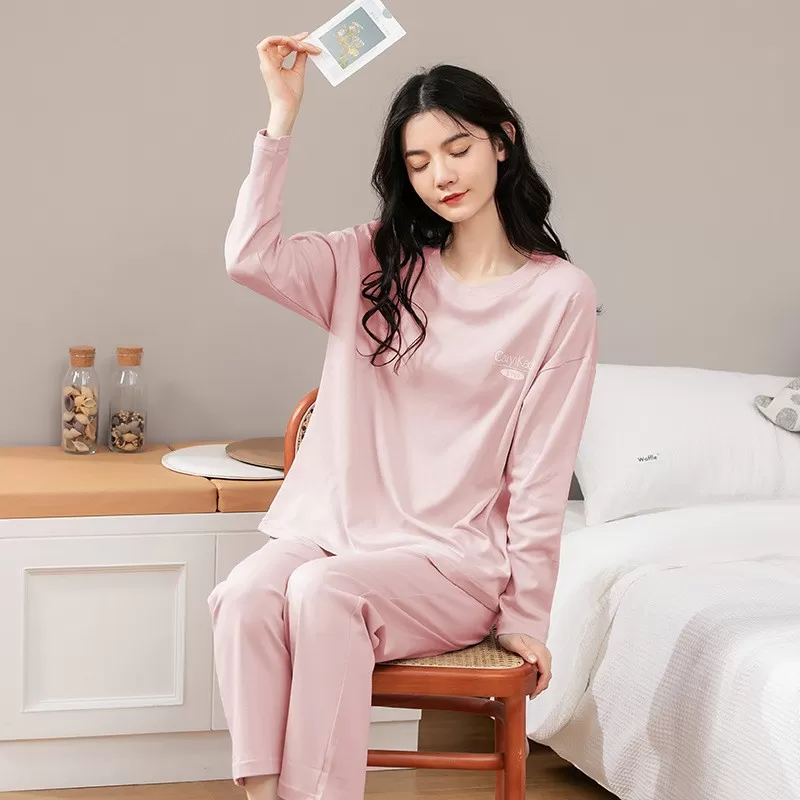 Korean Light Green 2Pcs Sweet Ladies Pajama Set - image 2