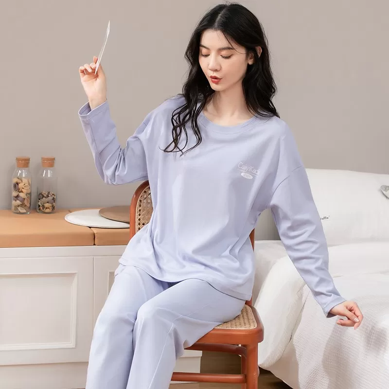 Korean Light Green 2Pcs Sweet Ladies Pajama Set - image 3