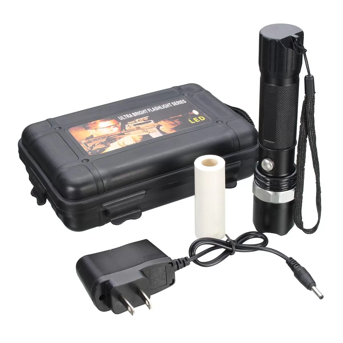 Generic LED 1600LM Hiking Waterproof Portable Flashlight Torch - image 5