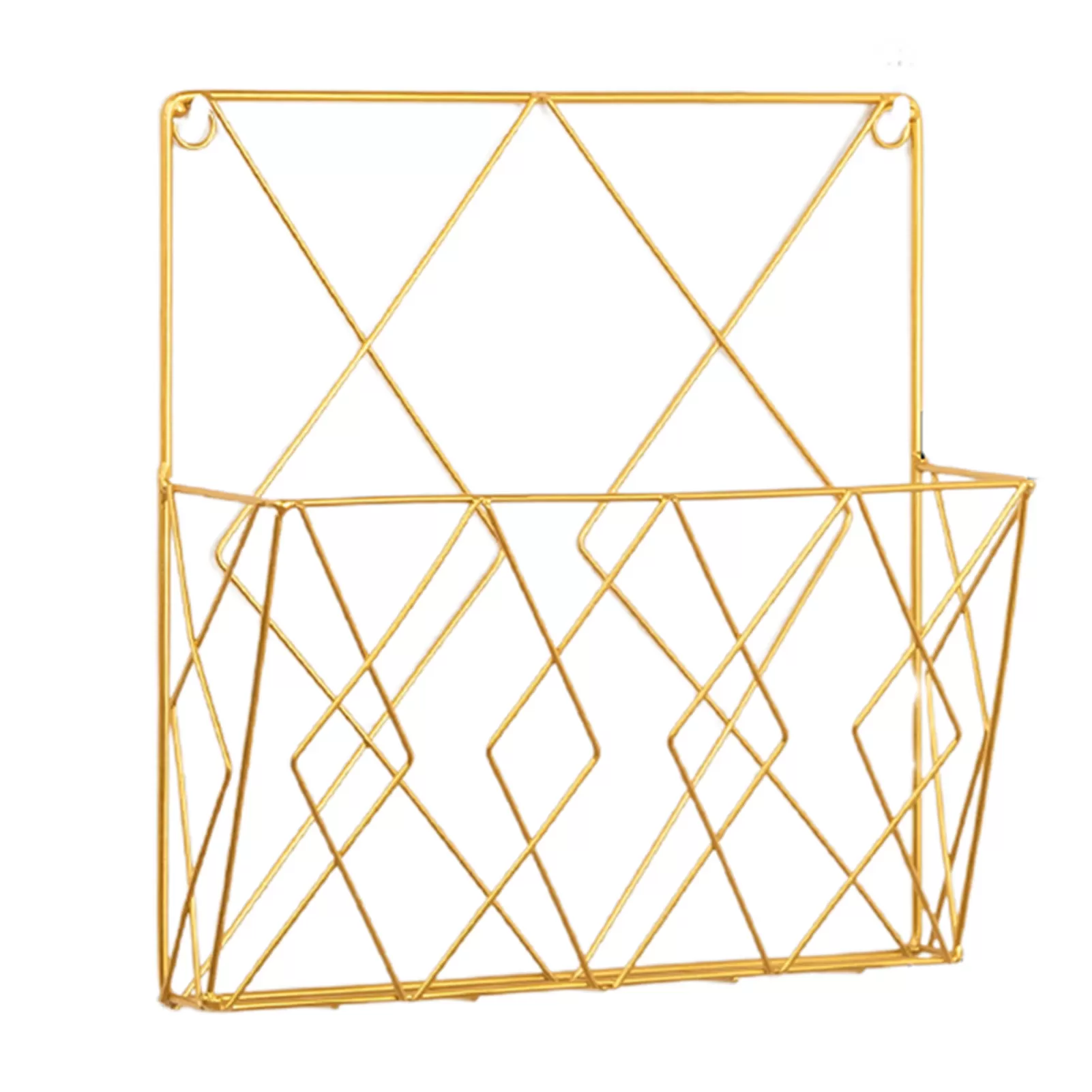 Generic 24K Gold Wall Shelf File Holder Organizer - image 2