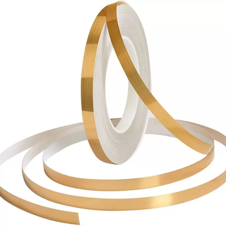 Generic DIY Self Adhesive Tile Floor Gap Seam Tape Luxury Gold