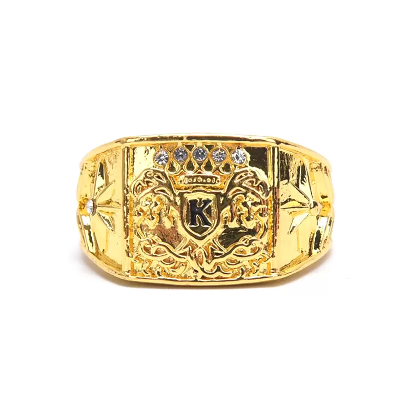 Luxury Gorgeous Men Finger Ring Delicate Design Wedding Enga - image 5