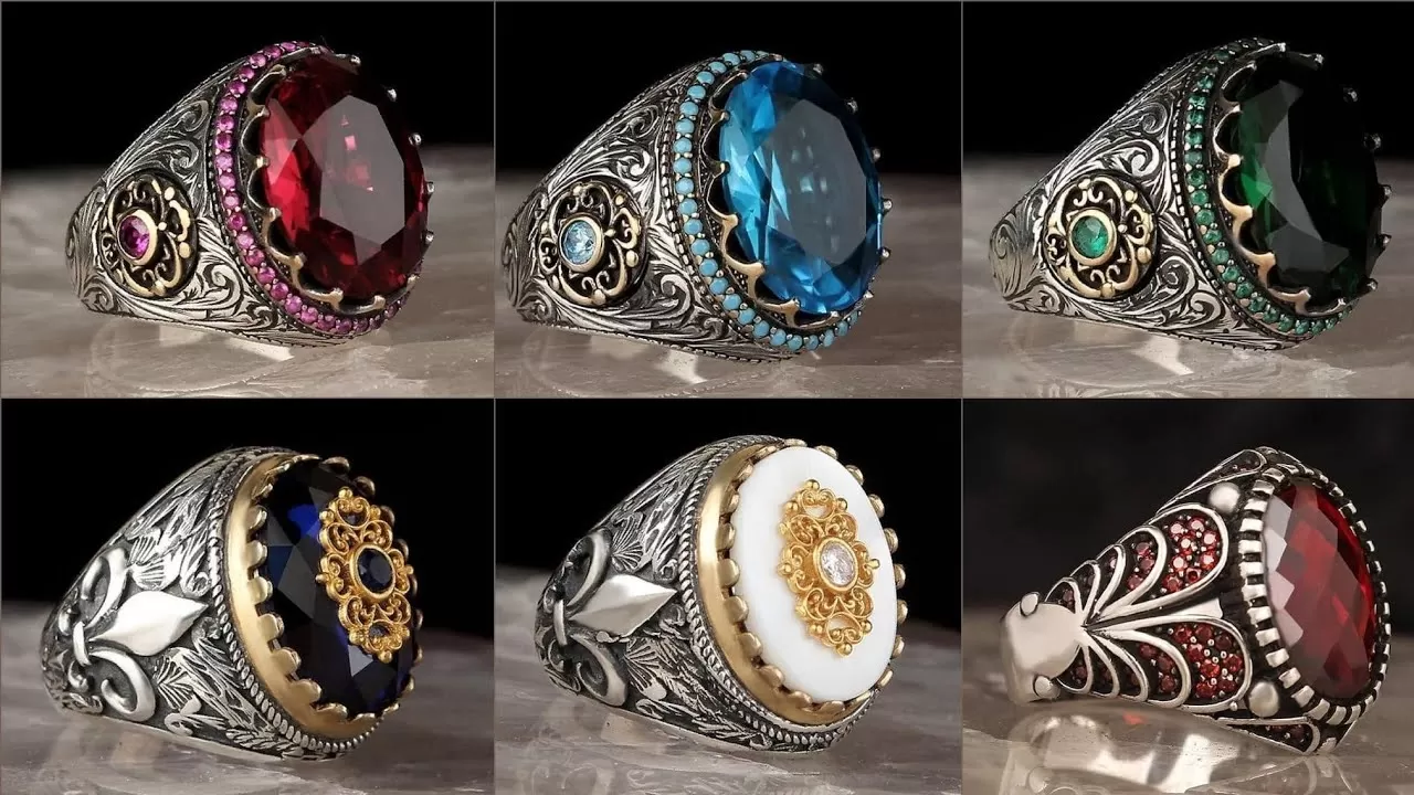 Luxury Retro Turkish Legendary Ring for Unisex - image 2