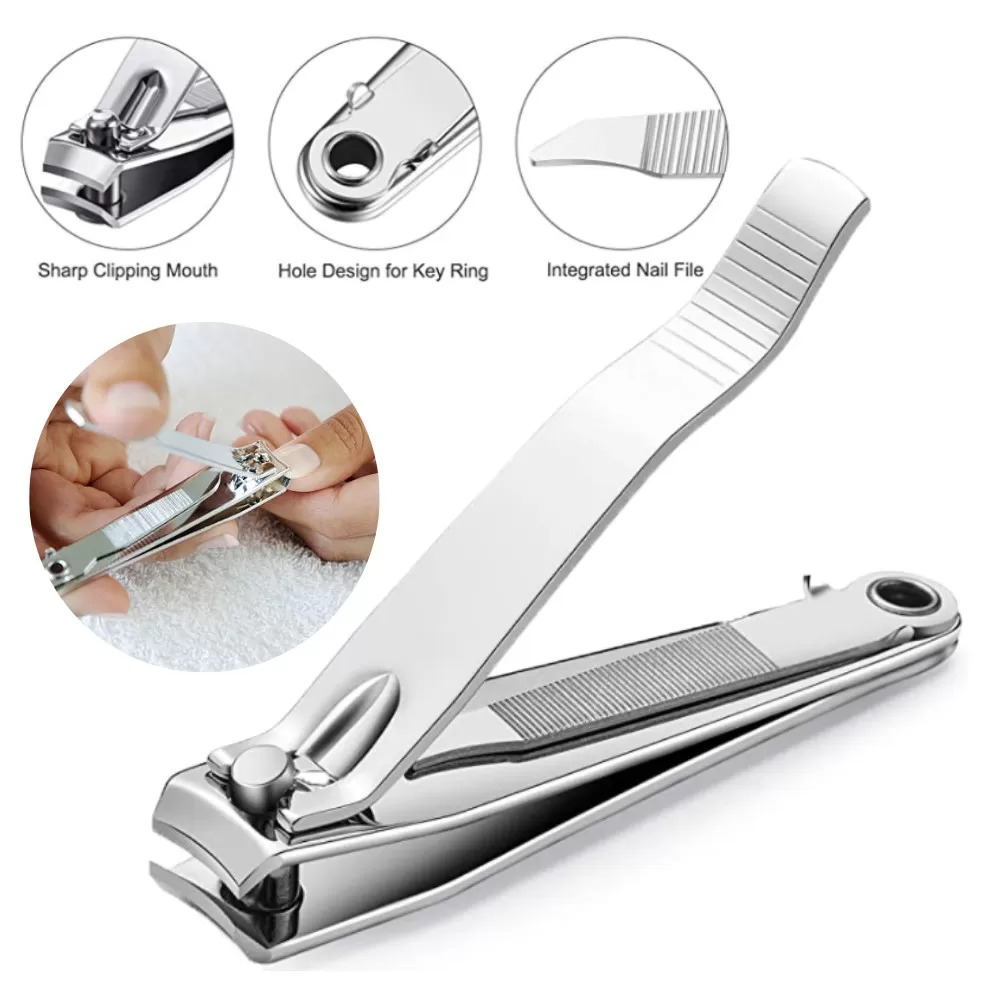 Generic Steel Nail Cutter High Quality Silver Water Resist - image 2