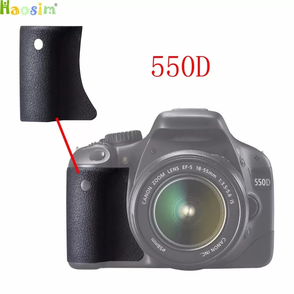 CANON EOS 550D 600D Front Right Grip Rubber Cover Part