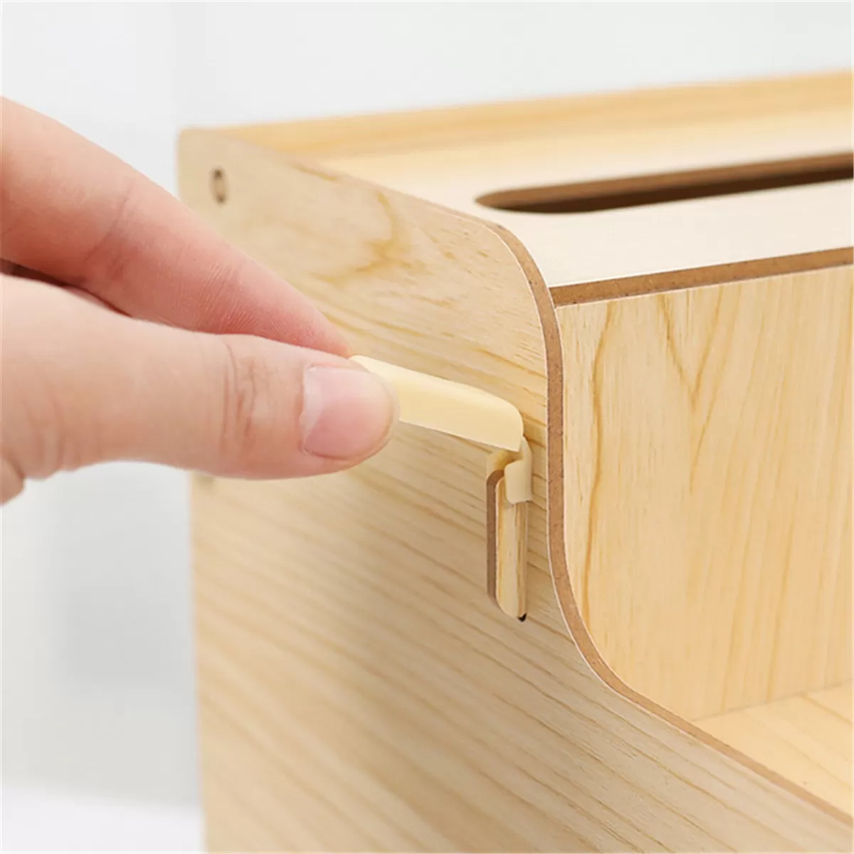 Chinees Wooden Desktop Pen Holder Mind Relaxing Puzzle Type - image 3