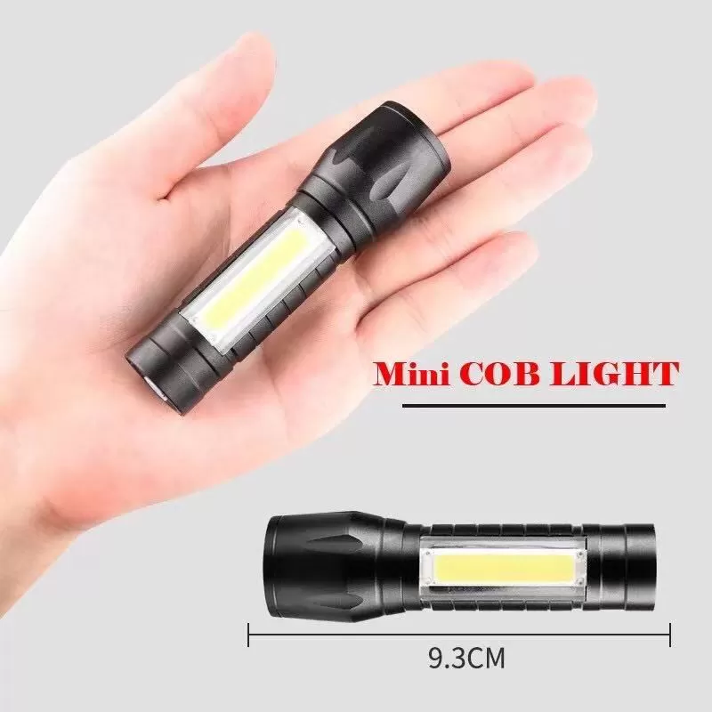 Generic Mini USB Flashlight Rechargeable COB LED - image 3