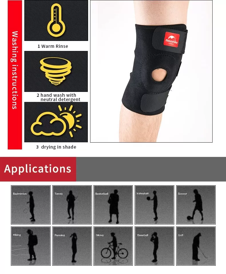 Naturehike Sport Kneepad Support Running Knee Protector - image 4