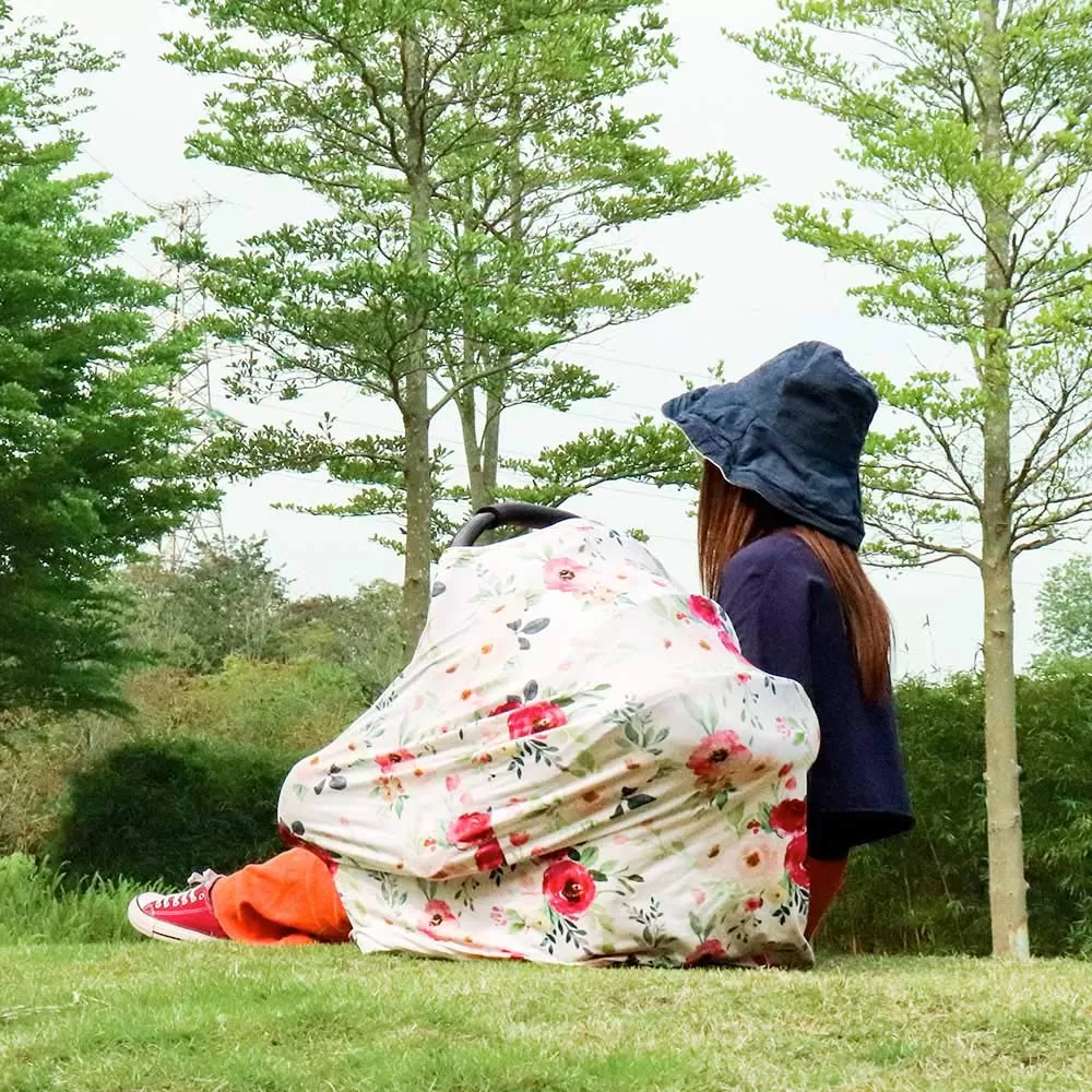 Multifunctional Stretchy Cover Breastfeeding & Stroller Shade - image 4