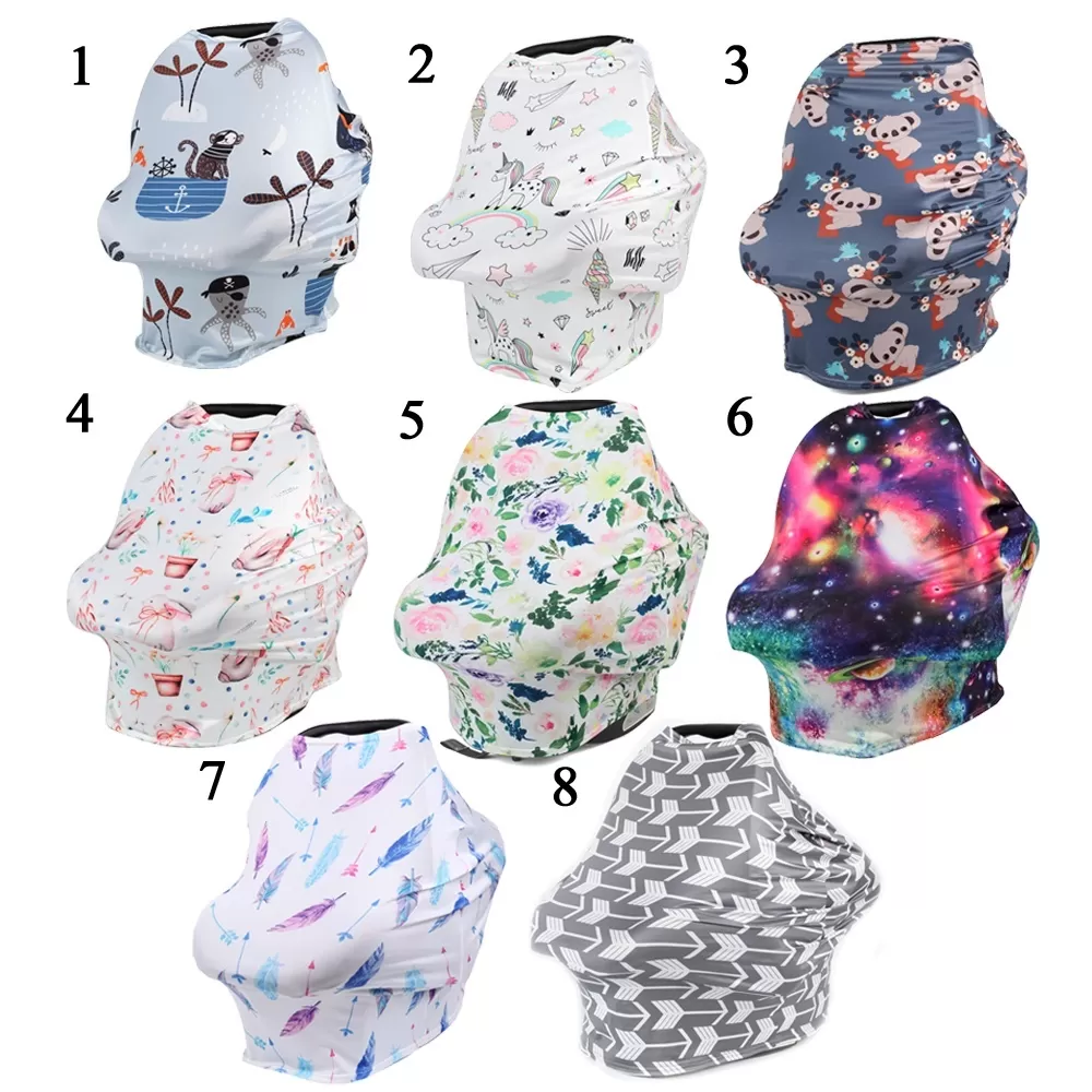 Multifunctional Stretchy Cover Breastfeeding & Stroller Shade - image 5