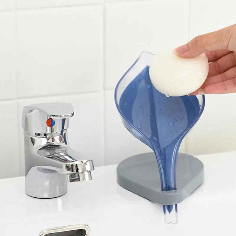 Generic Leaf Shape Self Draining Soap Holder - image 3