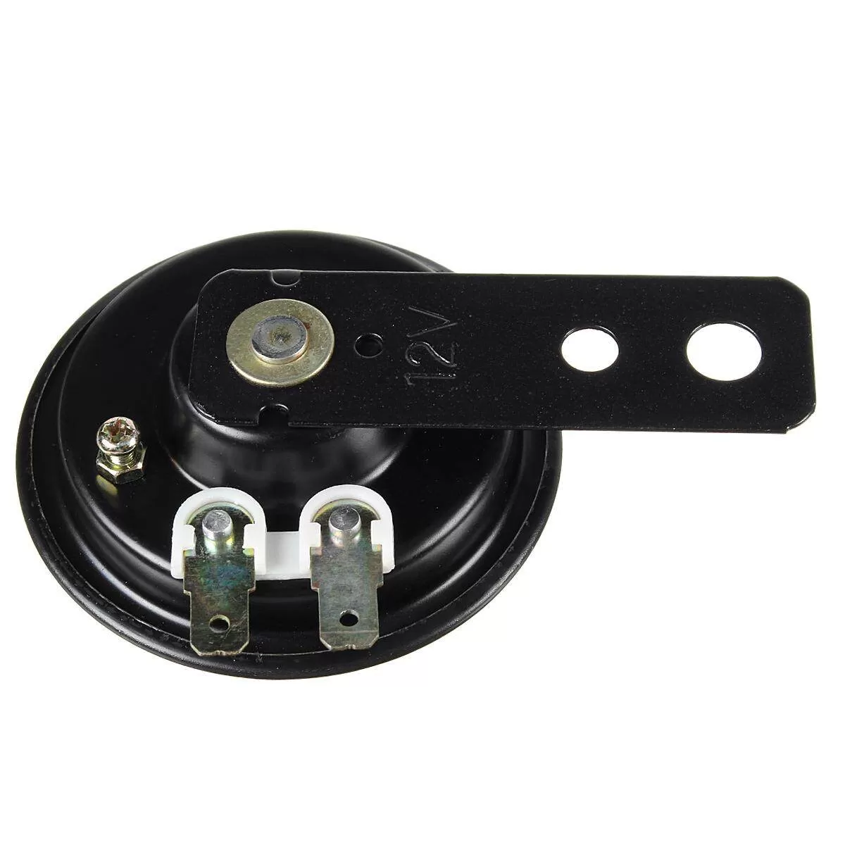 Tecno 12V 100dB Loud Chrome Scooter ATV Horn - image 2