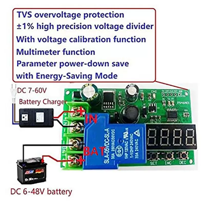 Tecno 12V 24V 48V Lithium Battery Overcharge Protec - image 4