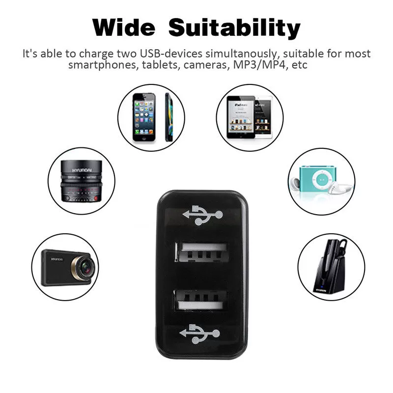 Tecno 5V 4.2A Dual USB Fast Charging Smart Adapter - image 2